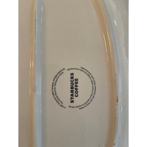 STARBUCKS 2007 FALLING LEAVES COLLECTION SERVEWARE - Picture 4 of 15